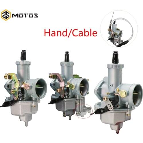 ZS MOTOS PZ30 Carburetor+Cable For Keihin Motorcycle TTR250 PZ30 Carburettor 175CC/200CC/250CC Hand/Cable PZ30 VM26 Carburetor