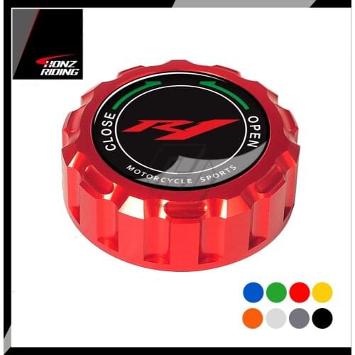 For YAMAHA YZF-R1 Reservoir Cover R1 2009-2014 Motorcycle Rear Brake Fluid Reservoir Cap