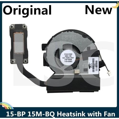 LSC New Original For HP ENVY X360 15-BP 15M-BQ 15-BP1052NR 15-BP108CA 15M-BP012DX 924348-001 DFS561405PL01 Heatsink With Fan