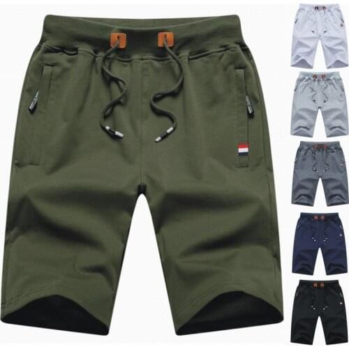 Mens casual Capris youth fashion sports pants male beach shorts mens popular short pants plus size mens shorts M-5XL