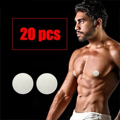 Men Nipple Cover Adhesive Stickers Bra Pad Breast Women Invisible Breast Lift Bra Running Protect The Nipples Chest Stickers