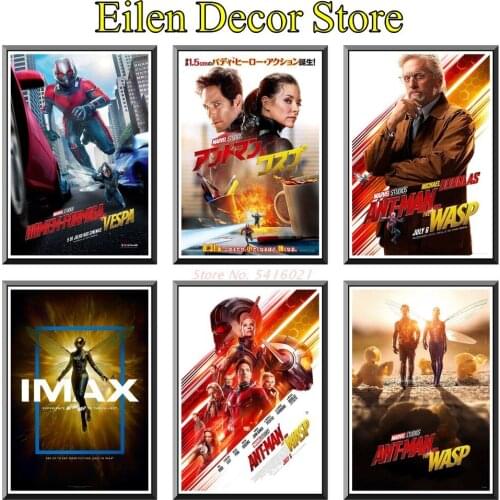 Ant-Man and the Wasp Movie Poster Art Print Modern Vintage Poster Classic Film Wall Print Wall Decor For House Decor 42X30cm