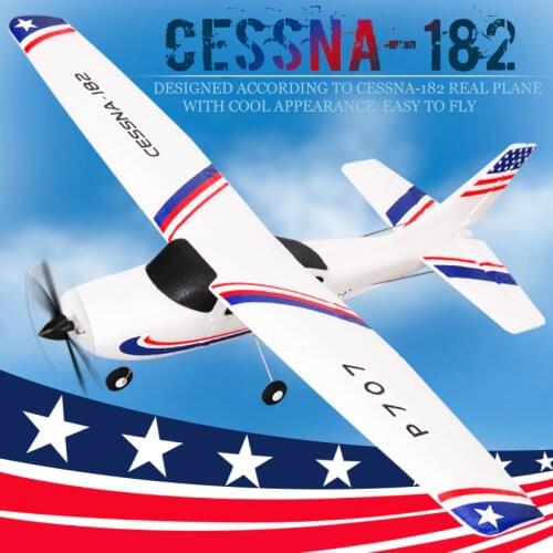 Hot Newest RC Airplane P707G 2.4G 3D/6G with Gyroscope 3Ch RC Airplane Fixed Wing Plane Outdoor toys Drone RTF cessna 182 plane