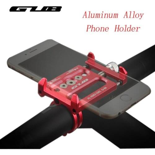 GUB G85 4 Color Adjustable Universal Bike Phone Stand 3.5"-7.15"inch Smartphone Aluminum Bicycle Handlebar Holder Mount Bracket