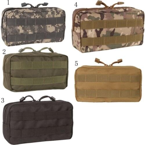 Tactical Molle Belt Pouch Military Bag Magazine Waterproof Waist Pack Sport Bags Carrier Cell Phone Case for Backpack&Wallet