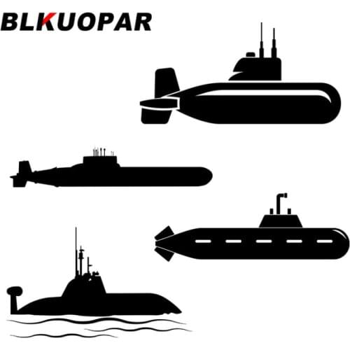 BLKUOPAR for Submarine Car Stickers Occlusion Scratch Waterproof Decals Personality Windshield Refrigerator Decor Car Label