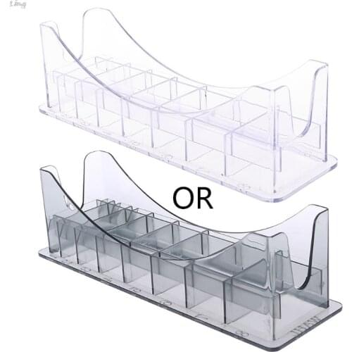 1Pc 8 Grid Base Box For Universal Hair Clipper Limit Comb Guide Attachment Size Barber Replacement Hair Styling Tool Accessories