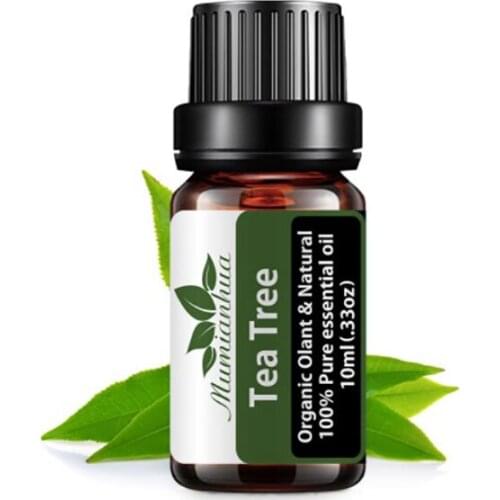 Tea tree essential oil massage for hair Anti wrinkle Acne Pores Removal Scars Treatment Scar Spots Skin Care aceites esenciales