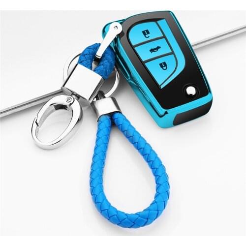 For Toyota Auris Corolla Avensis Verso Yaris Aygo Scion TC IM 2015 2016 3 Button New TPU Car Remote Key protection Cover Case