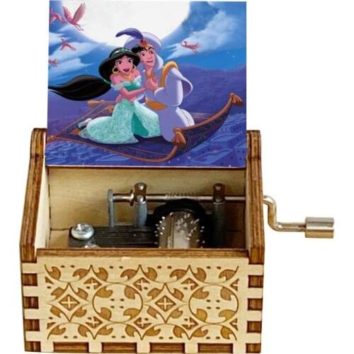 Wooden Music Box Color Music Box Holiday Gift Birthday Gift Wooden Small Box Daughter Son Christmas Gift