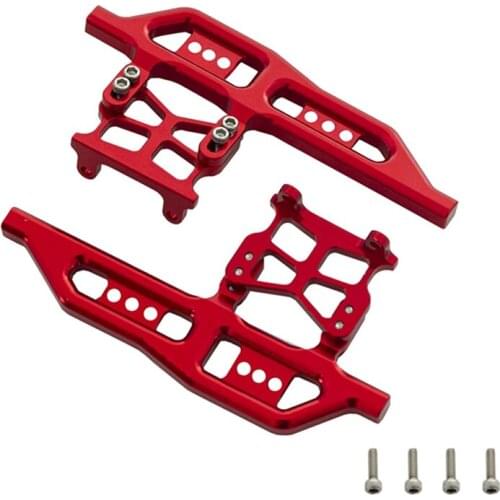 For Axial SCX24 90081 AXI00001 1/24 RC Crawler Car Metal Side Pedal Slider Frame Treadle Upgrade Parts Accessories