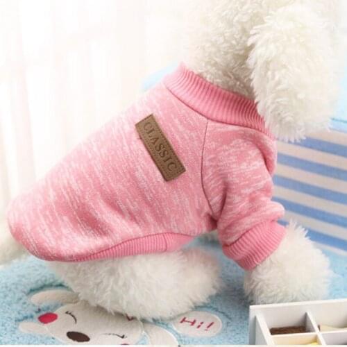 Pet Dog Cats Warm Dogs Wool Sweater Coat Outfit Autumn and Winter Pet Clothes Jacket for Pet Customes, Multi-color