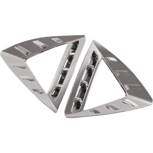 For Hyundai Elantra 2019 2020 ABS Chrome Front Fog Lights Lamp Cover Decoration Trim