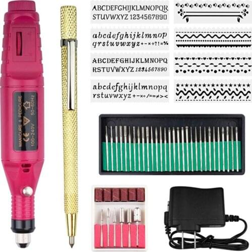 Electric Nail Drill Machine 20000rpm Profession Manicure Pedicure Machine Milling Cutter Accessories Nail File Manicure Tool Kit