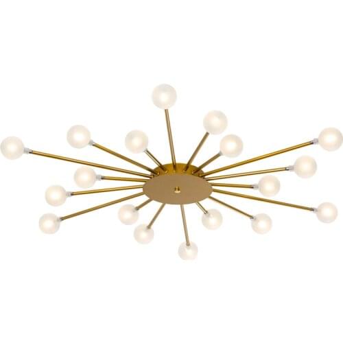 Led Ceiling Chandelier For Living Room Bedroom Home light Ball Glass Shade Modern Led Lamp Lighting Chandeliers MJ1119