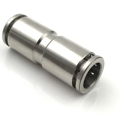 PU PG pneumatic connector metal brass quick connector straight through 4 6 8 10 12mm air hose connector high pressure connector