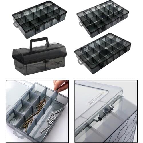 Portable Tool Box Holder Crafts Beads Glitter Accessories Storage Craft Supplies Organizer