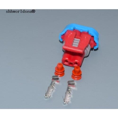 Shhworldsea PA66 2 Pin car Female Auto Connector plug 12052643 Sensor Plug Valve EGR For Nissan Paladin ZXAUTO