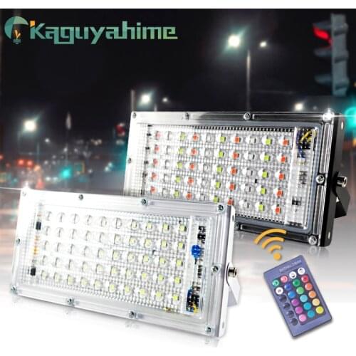Kaguyahime LED FloodLight Outdoor Lamp 50W 100W AC 220V 240V Reflector Light Waterproof IP65 Street Garden Lamps LED Spotlight