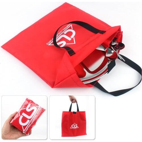 Outdoor environmental protection bags Portable supermarket shopping waterproof thickening foldable camping plegable picnic camp