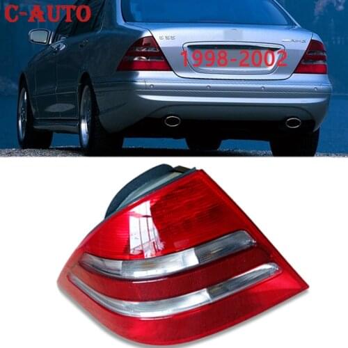 Rear Reverse Brake Stop Lamp Taillights For Mercedes Benz W220 S280 S350 S500 S600 S320 98-2002 Turn Signal Indicator Tail Light