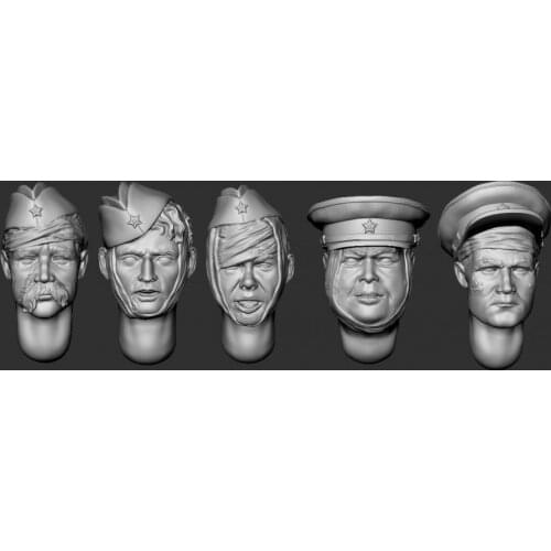 1/35 Resin Figure Model Kit Unassambled Unpainted HEAD 120