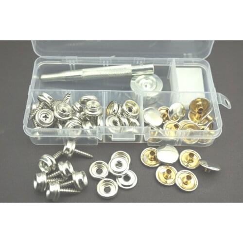 62pcs/lot Free Shipping Tarp Repair Kit + Grommets - Brass Eyelet punch set Tarpaulin Awning 20mm