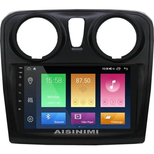 AISINIMI Android 10 Car Dvd Player navigation For Renault Logan 2 2014-2019 Sandero 2 Car Audio Gps Multimedia Stereo Monitor