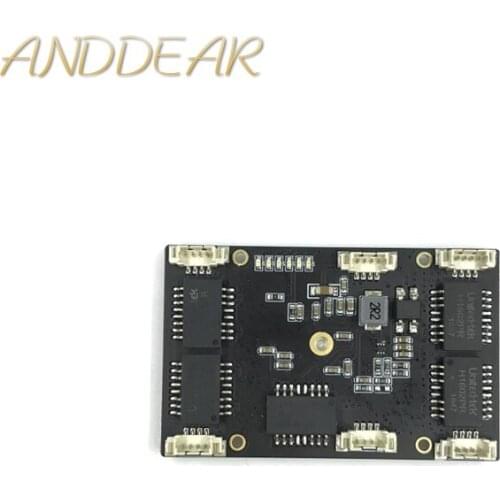 ANDDEAR Customized industrial 5 port 10/100M unmanaged network ethernet switch 12v pcba module network switch