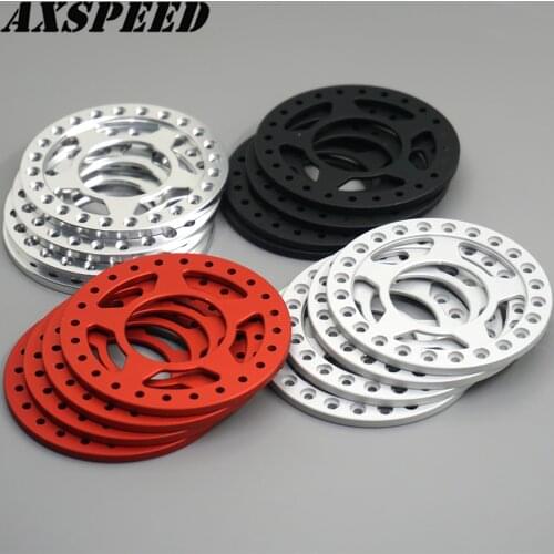 AXSPEED 1.9inch Wheel Rim Outer Ring Replacement Wheel Beadlock Ring 52mm for 1/10 Axial SCX10 RC Crawler Car Wheels Parts