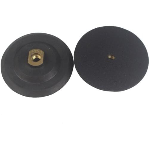Free Shipping Rigid Rubber Pads Holder for diamond polishing pads