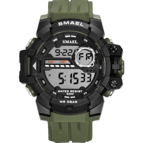 Top Brand Luxury SMAEL Led Watch Men Sport Watch Male Clock LED Digital Electronic Watches Mens Digital Watch Relogio Masculino
