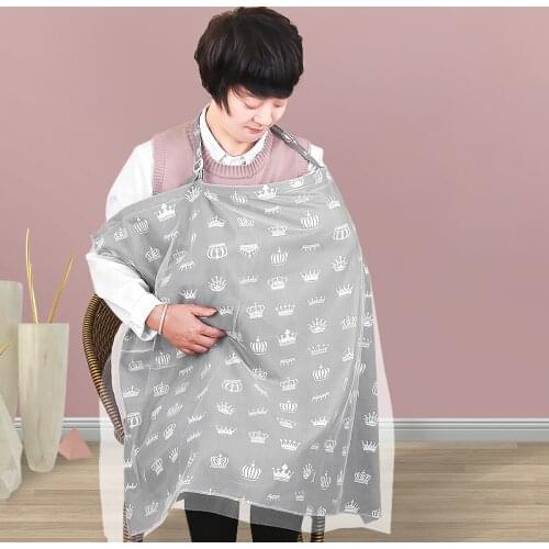 Baby Nursing Cover For Breastfeeding Soft Multi Use For Baby Car Seat Canopy Scarf Blanket Stroller Cover