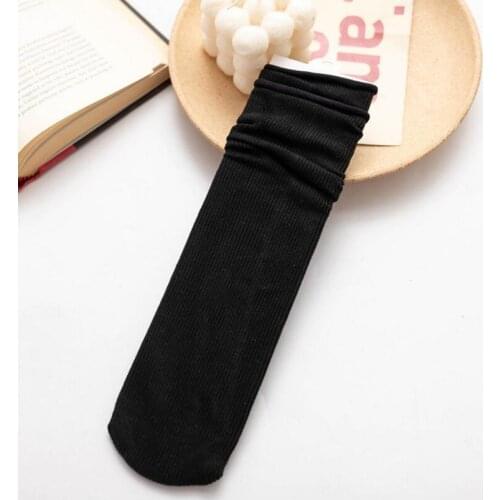 Womens kids Middle Calf Thick Warm Long Socks Two Pairs