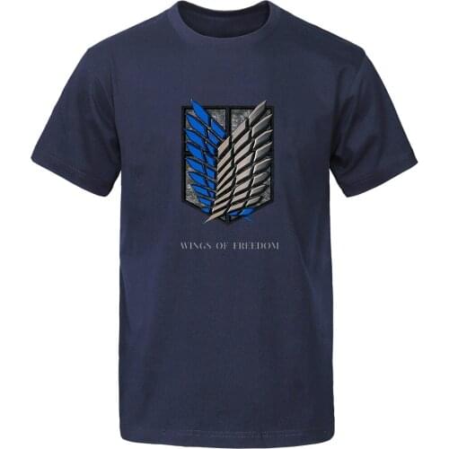 Japanese Anime Attack On Titan T Shirt For Men Tshirt Cotton Graphic T-shirt T Shirts Summer Camisas Tops Black Short Sleeve Tee