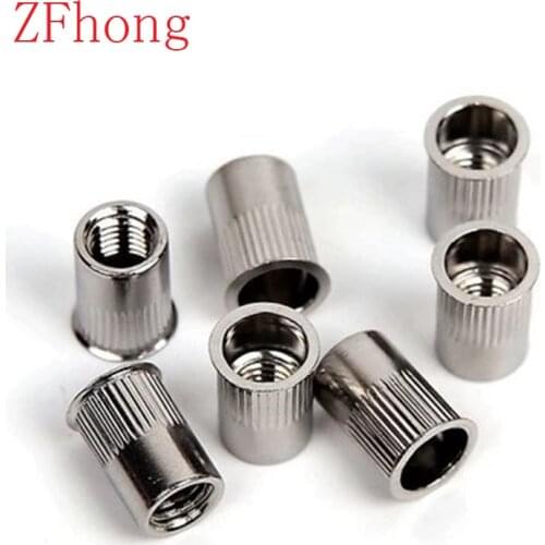 20pcs small head stainless steel rivet nut M3 M4 M5 M6 M8 Metric small Head Insert nut