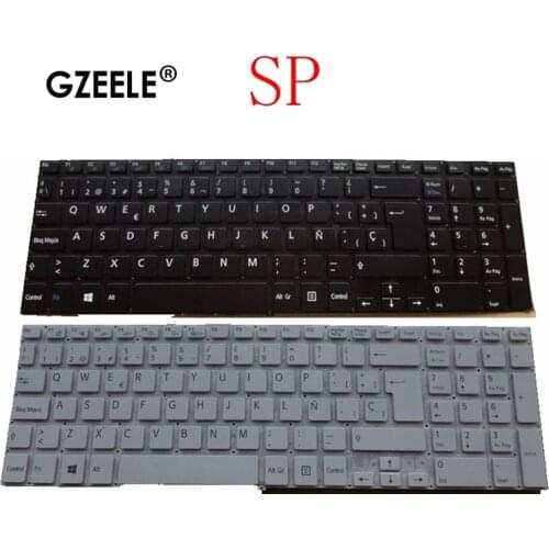 Spanish NEW SPlaptop Keyboard for Sony VAIO SVF15 SVF152 SVF153 SVF154 9Z.NAEBQ.00R SVF15N17CXB AEHK97001103A