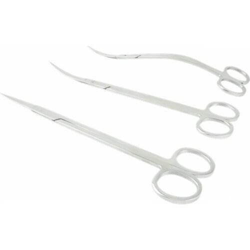 Stainless Steel Aquarium Water Grass Clipper Plant Scissor Shear Aquascape Clean Snip Tank Water Wave Grass Clipper