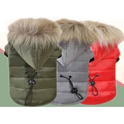 Fashion Chihuahua Dog Jacket Winter Dogs Coat for Small Medium Big Dogs French Bulldog Corgi Designer Clothes Puppy Pet Clothing