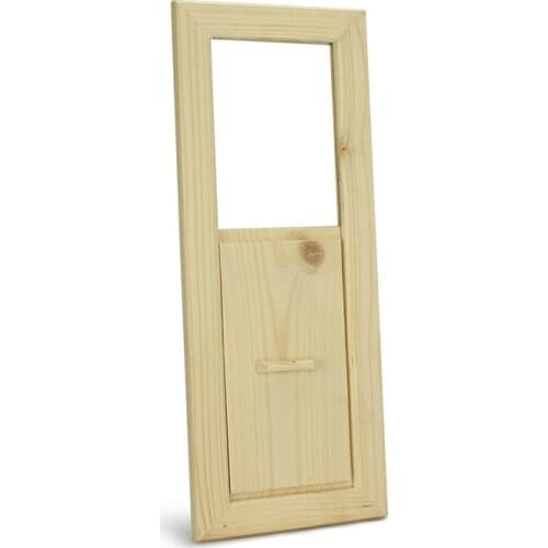 Sauna wooden lampshade Wooden handle Wooden ventilation window Double-sided bath brush Sauna accessories Sauna equipment