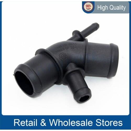 1J0 121 087 C New Cooling Radiator 3-Way Water Hose Connector For A3 S3 TT Seat Ibiza Leon Golf Jetta MK4 Bora 4 Beetle 5.0