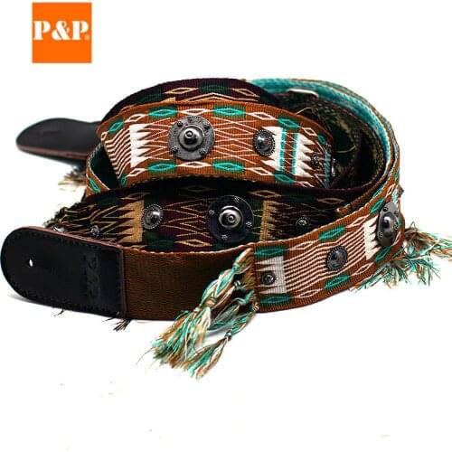 New Musical Instrument Accessories Guitar Strap Indian Style Strap Electric Guitar Acoustic Guitar Strap