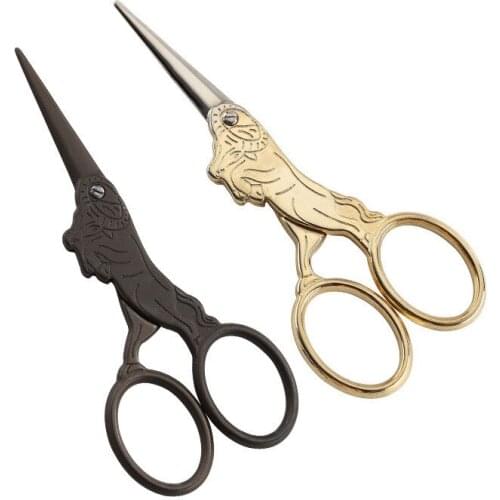 Ox Toro Buffalo Scissor Trim fabric Yarn Thrum Needle embroidary Fancywork Cut cross Sewing Dressmake stitch Tailor Needlework