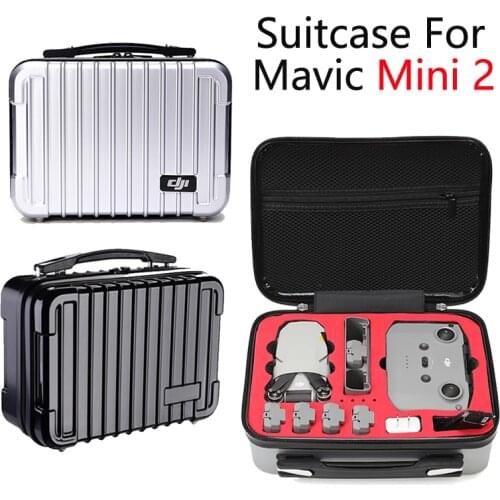 DJI Mavic Mini 2 Drone HardShell Portable Travel Bag Carrying Case Parts Accessories Waterproof Storage Bag Large Capacity