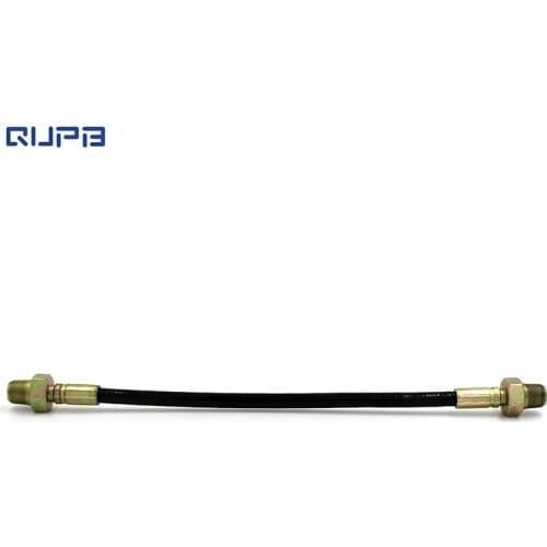 QUPB Paintball Airsoft High Pressure Hose Nylon Line 21cm 1/8NPT Male Thread HNY001