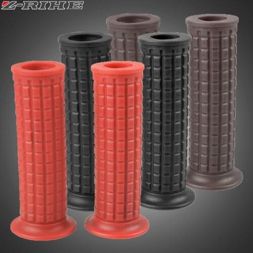 Universal Motorcycle 22 mm Handle Bar Grips Retro Vintage Motorbike Hand Grips Motor for Honda Suzuki Kawasaki Yamaha