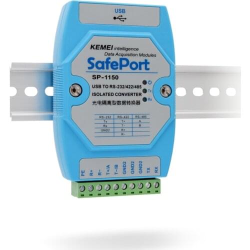 USB switch to 485 RS485/422/232 converter photoelectric isolation FT232 lightning protection