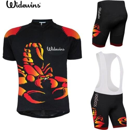 Scorpion Breathable Cycling Jerseys Summer Mtb Cycling Clothing Bicycle Short Maillot Ciclismo Sportwear Bike Clothes 5112