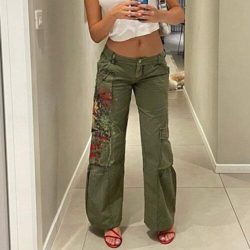 Женские брюки карго ZLDRESS China At AliExpress