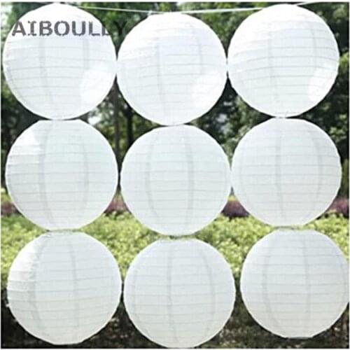 10pcs 25CM paper lantern Chinese round lamp, festival decoration Lampion Wedding party Decor glim,party scaldfish hangsing